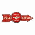 thumbnail image 1 of Past Time Signs  Full Service Flying A Plasma Metal Sign - 32 x 11 in., 1 of 1