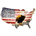 thumbnail image 1 of Past Time Signs  In God We Trust Home And Garden Custom Metal Shape, 1 of 1