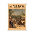 thumbnail image 1 of Past Time Signs JG134 La Petit Journal Automotive Giclee Printed Canvas, 1 of 1