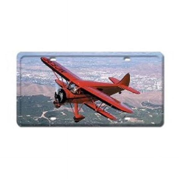Past Time Signs LP050 Waco Ecg-8 Aviation License Plate