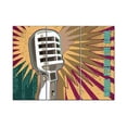 thumbnail image 1 of Past Time Signs  Music Feeds The Soul Triptych Metal Sign 48 inches by 36 inches, 1 of 1