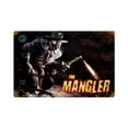 thumbnail image 1 of Past Time Signs OWENS005 The Mangler Automotive Vintage Metal Sign, 1 of 1