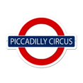 thumbnail image 1 of Past Time Signs PS037 Piccadilly Circus Custom Metal Shape, 1 of 1