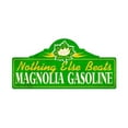 thumbnail image 1 of Past Time Signs PS105 Magnolia Gas Automotive Custom Metal Shape, 1 of 1