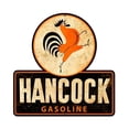 thumbnail image 1 of Past Time Signs PS217 Hancock Old School Gasoline Custom Metal Shape Sign, 1 of 1