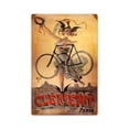 thumbnail image 1 of Past Time Signs PTS314 Clement Bicycles Sports And Recreation Vintage Metal Sign, 1 of 1