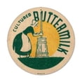 thumbnail image 1 of Past Time Signs RPC079 Buttermilk Food And Drink Round Metal Sign, 1 of 1