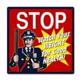 thumbnail image 1 of Past Time Signs RPC140 Stop Cop Metal Sign, 1 of 1