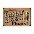 thumbnail image 1 of Past Time Signs RPC173 Root Beer Floats Food And Drink Vintage Metal Sign- 24 W X 16 H In., 1 of 1