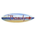 thumbnail image 1 of Past Time Signs SB003 Beach Arrow Sports And Recreation Surfboard Metal Sign, 1 of 1