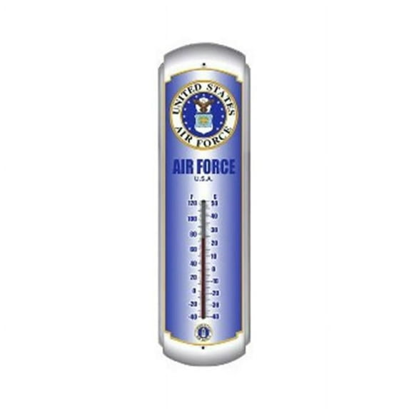 Past Time Signs T002 Air Force Allied Military Thermometer