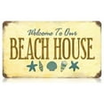 thumbnail image 1 of Past Time Signs V112 Beach House Home and Garden Vintage Metal Sign, 1 of 1