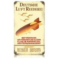 thumbnail image 1 of Past Time Signs V241 Hindenburg Ad Aviation Vintage Metal Sign, 1 of 1