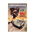 thumbnail image 1 of Past Time Signs V844 Panamericana Automotive Vintage Metal Sign, 1 of 1