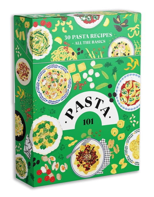 Pasta 101 Deck of Cards: 35 Pasta Recipes + All the Basics, (Hardcover)
