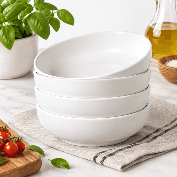 Pasta 32 Oz Salad Set For Serving Soup Noodle Dinner Large Kitchen Bowl ...