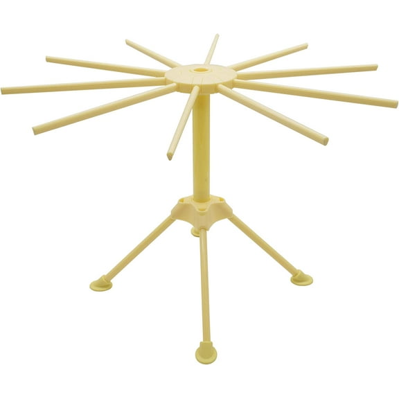 Pasta Drying Rack Collapsible Pasta Spaghetti Noodles Dryer Holder Hanging Rack - Yellow