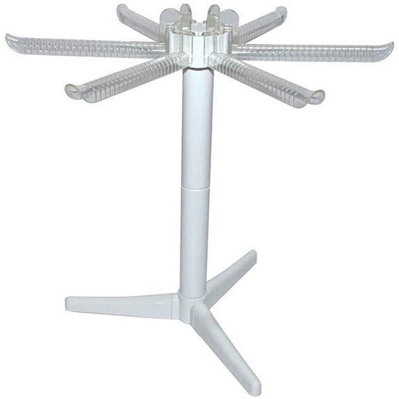 Pasta Drying Rack Detachable Rotatable Spaghetti Noodle Dryer with 6 Arms Kitchen Space Saving Lasagna Storage Shelf