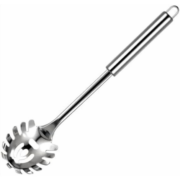 Pasta Fork Stainless Steel Pasta Spoon, Spaghetti Sever, Heavy Duty Metal Spaghetti Spoon Kitchen Utensils.$$Home Decor, Kitchen, & Other