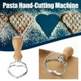 Pasta HandCutting Machine Embossed Dumpling Embossing Machine With