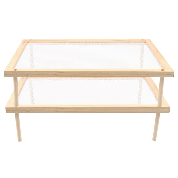 Pasta Herb Drying Rack Stackable Noodle Drying Rack Wood Herb Drying Rack Breathable Herb Dryer Rack Practical Pasta Dryer Rack Multifunctional Spaghetti Stand Food Dryer Rack for Home