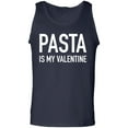 thumbnail image 1 of Pasta Is My Valentine Adult Tank Top, 1 of 2