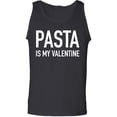 thumbnail image 1 of Pasta Is My Valentine Adult Tank Top, 1 of 2