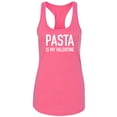 thumbnail image 1 of Pasta Is My Valentine Racerback Tank, 1 of 2