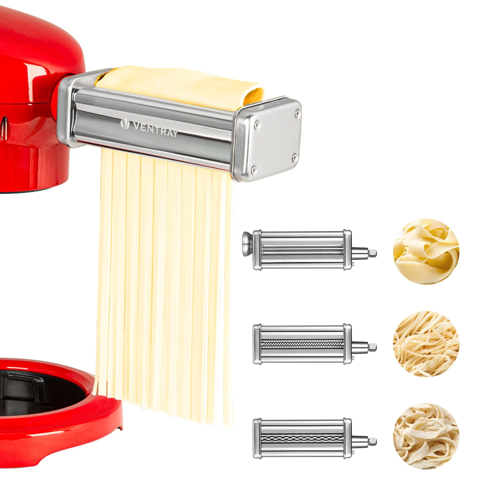 KitchenAid 3-Piece Pasta Roller & Cutter Set and Fresh Prep Slicer