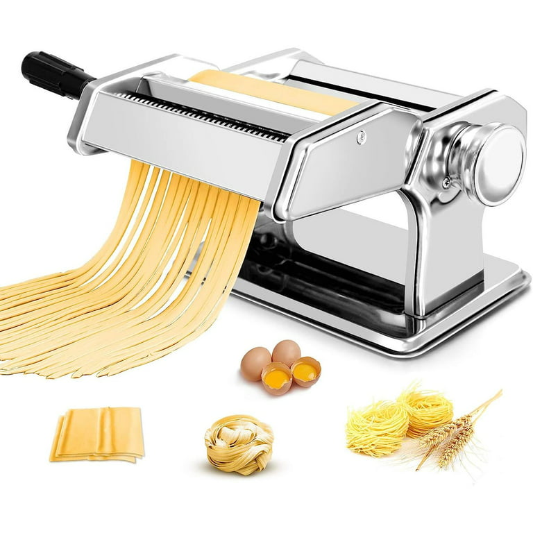 https://i5.walmartimages.com/seo/Pasta-Maker-Machine-150-All-one-Stainless-Steel-Manual-Homemade-Spaghetti-Noodle-Linguine-Fettuccine-Lasagna-Including-Dough-Press-Sheet-Cutter-Hand_5c9cdd8d-11ae-48ab-bb7e-968d3401162a.113a306c582885097cf1ffb8c230173e.jpeg?odnHeight=768&odnWidth=768&odnBg=FFFFFF