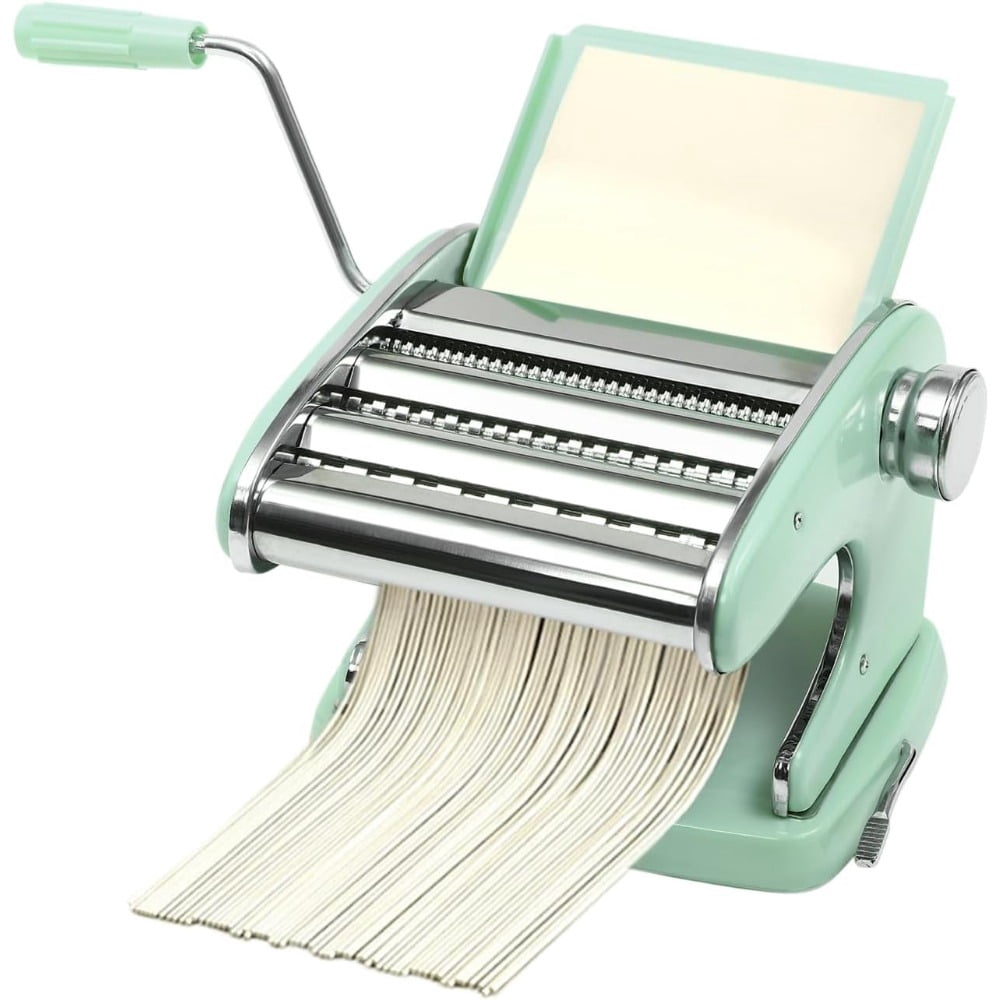 Lasagna Color Pasta Maker Machine for Home Kitchen Use, Stainless Steel Construction ...