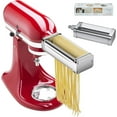 thumbnail image 1 of Pasta Maker Spaghetti Cutter Attachments, Pasta Sheet Accessories, for KitchenAid Stand Mixers (1,Spaghetti Cutter), 1 of 7