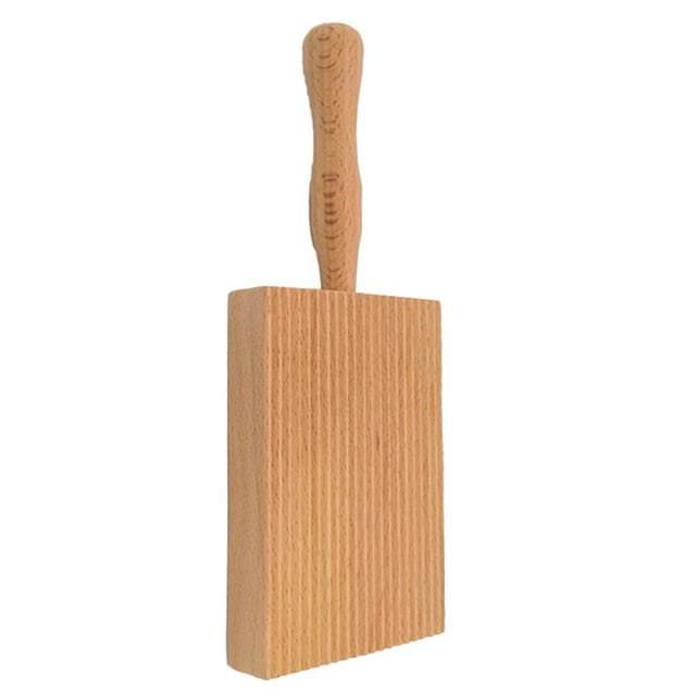 Pasta Making Board, Gnocchi Board, Beech Wood Gnocchi Board Butter