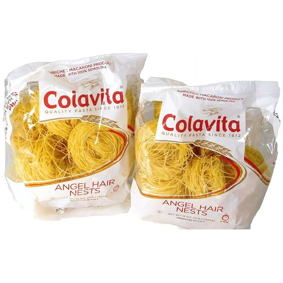 Pasta Nest Angel Hair 16 OZ (Pack of 2)