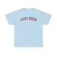 thumbnail image 1 of Pasta Queen Shirt Gifts Tshirt Crew Neck Short Sleeve, 1 of 2