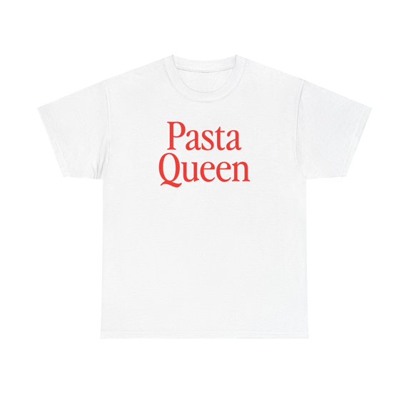 Pasta Queen Shirt Gifts Tshirt Crew Neck Short Sleeve