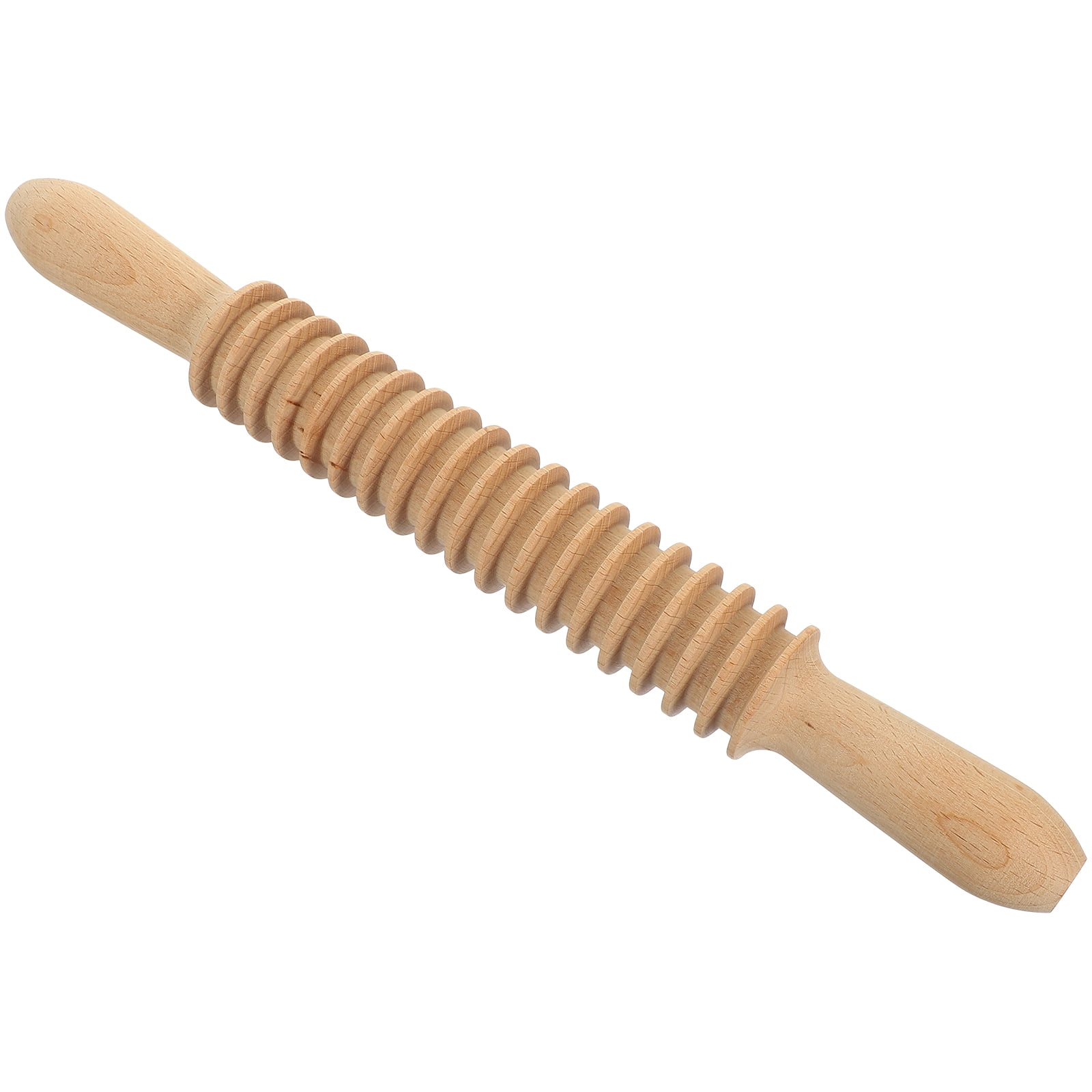 Pasta Rolling Pin Cutter Wooden Spaghetti Making Tool Griddle Dough