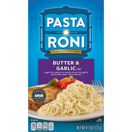 Pasta Roni Butter & Garlic Angel Hair Pasta, 4.7 oz Box