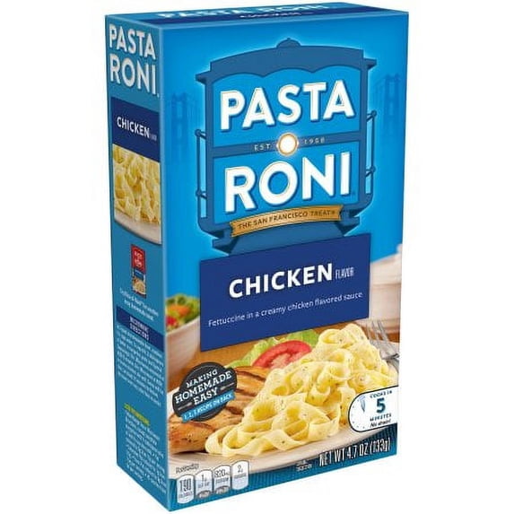 Pasta Roni Chicken Fettuccine Pasta 4.7 oz. Box (Pack of 48)