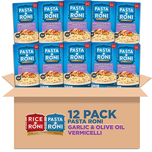 Pasta Roni Garlic & Olive Oil Vermicelli Mix, 4.6Ounce Boxes (Pack of