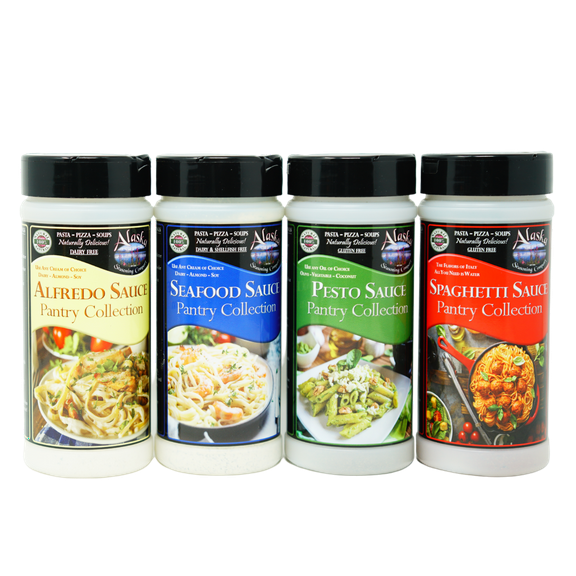 Pasta Sauce Mix Collection - 100% Natural Pasta Sauces For Your Pantry - Alaska Seasoning Company