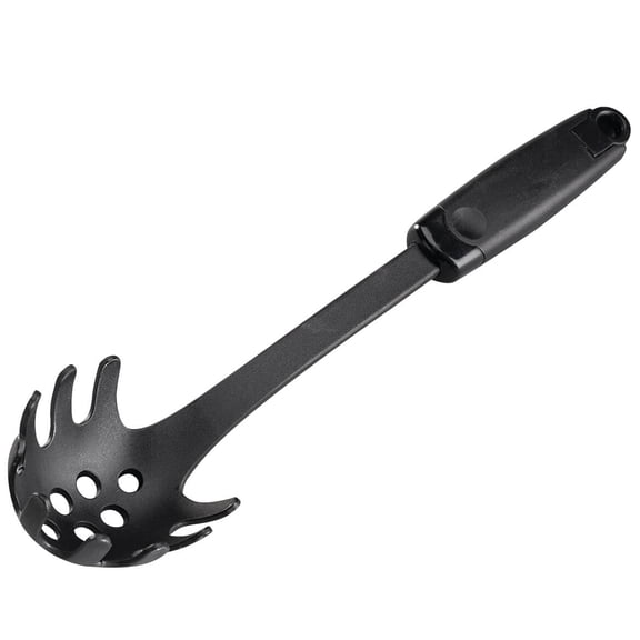 Pasta Server, Crafted with Durable Non-Scratching Plastic, Kitchen Gadgets - Measures 12" Long x 3" Wide.