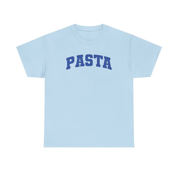 Pasta Shirt Gifts Tshirt Crew Neck Short Sleeve