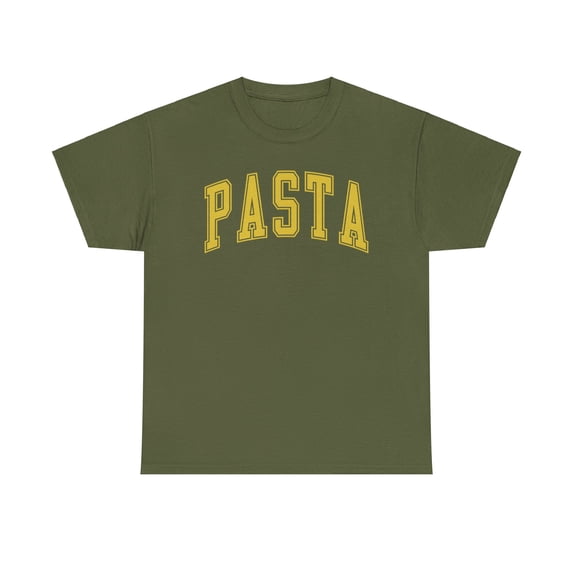 Pasta Shirt Gifts Tshirt Crew Neck Short Sleeve