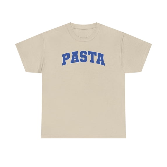 Pasta Shirt Gifts Tshirt Crew Neck Short Sleeve