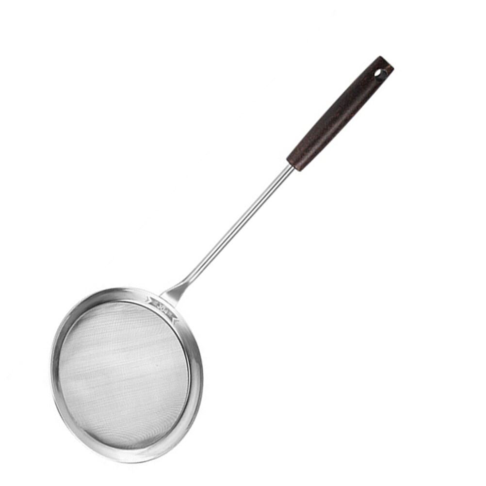 Pasta Spoon Colander Fat Skimmer Metal Ladle Spider Strainer Grease