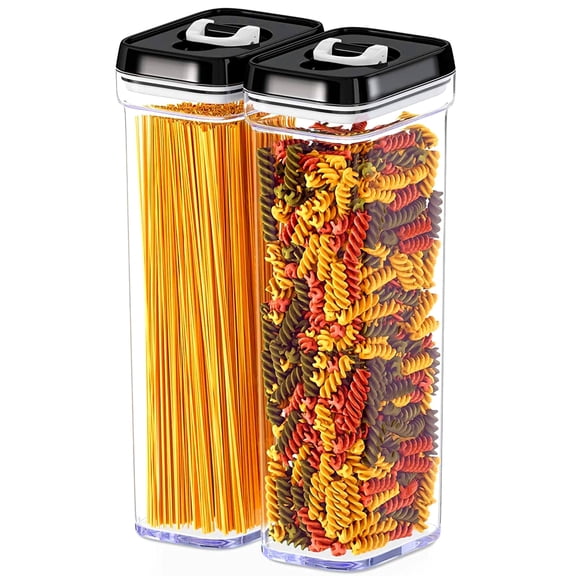 Pasta Storage Containers 04 - 1.8 Liters (Set of 2) Pantry Food Organization