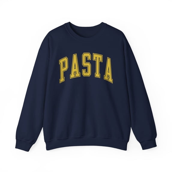 Pasta Sweatshirt Gifts Crew Neck Shirt Long Sleeve Unisex