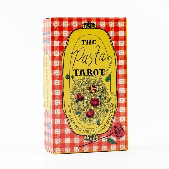 Pasta Tarot 78-Card Deck Board Game 10.3x6cm Delicious Divination Answer Your Questions & Manifest Juiciest Desires