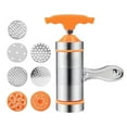 thumbnail image 1 of Pasta Tools Manual Pasta Press Pasta Machine Home Small Pasta Machine Kitchen Pasta Making Machine Multiple Molds, 1 of 9